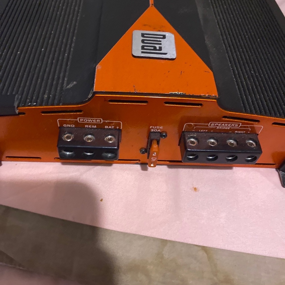 A car amplifier